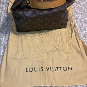 Louis Vuitton Dark Brown Monogram Shoulder Bag
